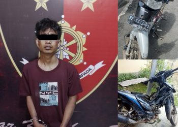 Polres Metro Amankan Pelaku Curat Yang Sempat Jadi Bulan-Bulanan Warga