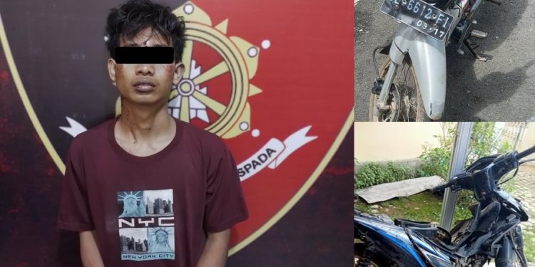 Polres Metro Amankan Pelaku Curat Yang Sempat Jadi Bulan-Bulanan Warga