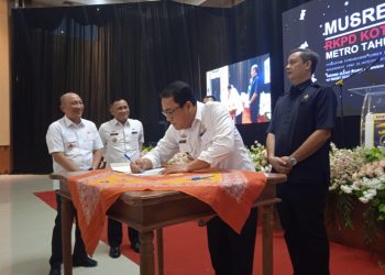 Walikota Metro Targetkan Penguatan Food Nexus