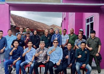 Bambang Rafieq Walikota Terpilih Kunjungi SMSI Kota Metro