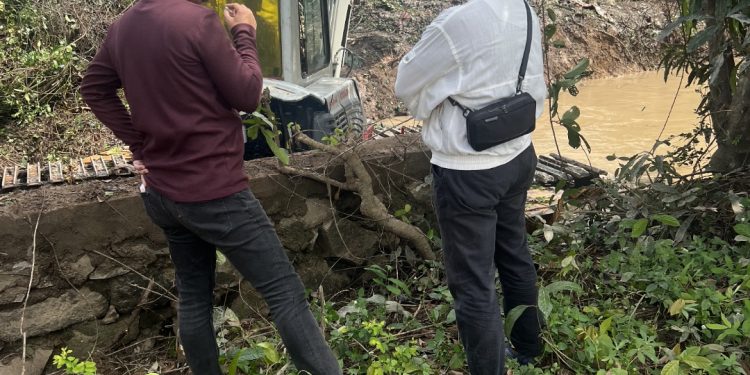 Upaya Atasi Banjir, Normalisasi Anak Sungai Way Perak Diawasi DPRD Metro Fraksi PDI Perjuangan